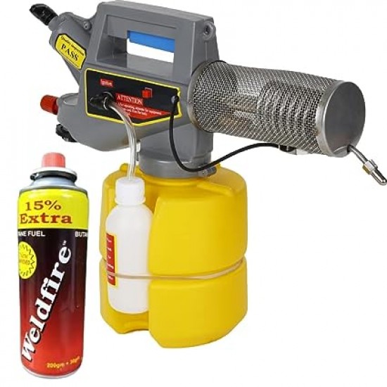 Super 2000 Mini Thermal Fogging Machine for Mosquito And Pest Control | Free One Butane Fuel Can